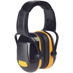 Gehörschutz schwarz-gelb