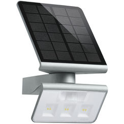 LED-Wandleuchte Steinel XSolar L-S Solar/Akku 1.2W 150lm 4000K IP44 silber