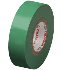 Isolierband Cellpack N° 128, PVC, B=19mm, L=25m, grün