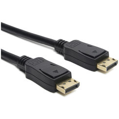 DisplayPort-Kabel Ceconet 4K 340MHz 10,2Gb/s 10m schwarz