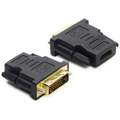 Adapter Ceconet HDMI (f)/DVI (m) WUXGA 165MHz 4,95Gbit/s geschirmt schwarz