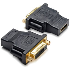 Adapter Ceconet HDMI (f)/DVI (f) WUXGA 165MHz 4.95Gbit/s geschirmt schwarz