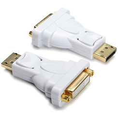 Adapter Ceconet DisplayPort(m)/DVI (f) WUXGA 165MHz 4,95Gbit/s geschirmt schwarz