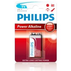 Philips Powerlife Alkaline Batterien 6LR61/1PL 1 Stk.