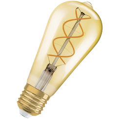 LED-Lampe Vintage 1906 CLASSIC EDISON 25 FIL GOLD DIM 250lm E27 4.5W 230V 820