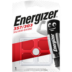 Knopfzelle Silberoxyd Energizer 357/303 (SR44) 1.55V Blister à 1 Stück