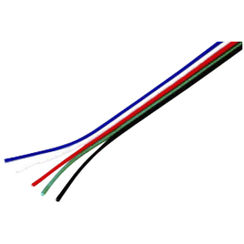 Kabel DOTLUX, 1m 5×0.52mm², für LED-Streifen RGBW