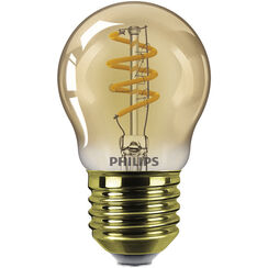 LED-Lampe MASTER Value LEDbulb D E27 P45 2,6…15W 818 136lm, gold
