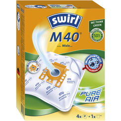 Swirl-Staubsaugerbeutel und -filter Miele M40 à 4+1