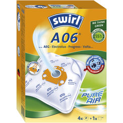 Swirl-Staubsaugerbeutel AEG A 06 à 4+1 für Smart 100-200