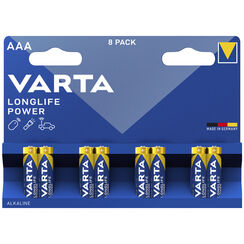 Batterie Alkali Varta Longlife Power AAA 8er Blister