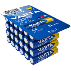Batterie Alkali Varta Longlife AA 24er Big Box