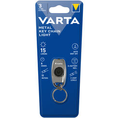 LED-Schlüsselanhänger Varta Metal Key Chain Light 2xCR2016