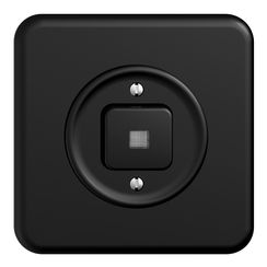 UP-Leuchtdruckschalter SDUE 3/2L schwarz, m.Linse, LS, LED gb