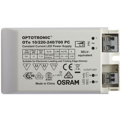 Konstantstromversorgung OTe 10 für LED 700mA 10W 240V