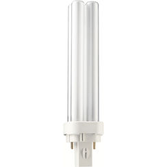 Kompakt-Fluoreszenzlampe Philips G24d-2 18W/830