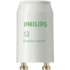 Glimmstarter Philips Ecoclick S2 4-22W SER 220-240V WH EUR/32X25CT weiss